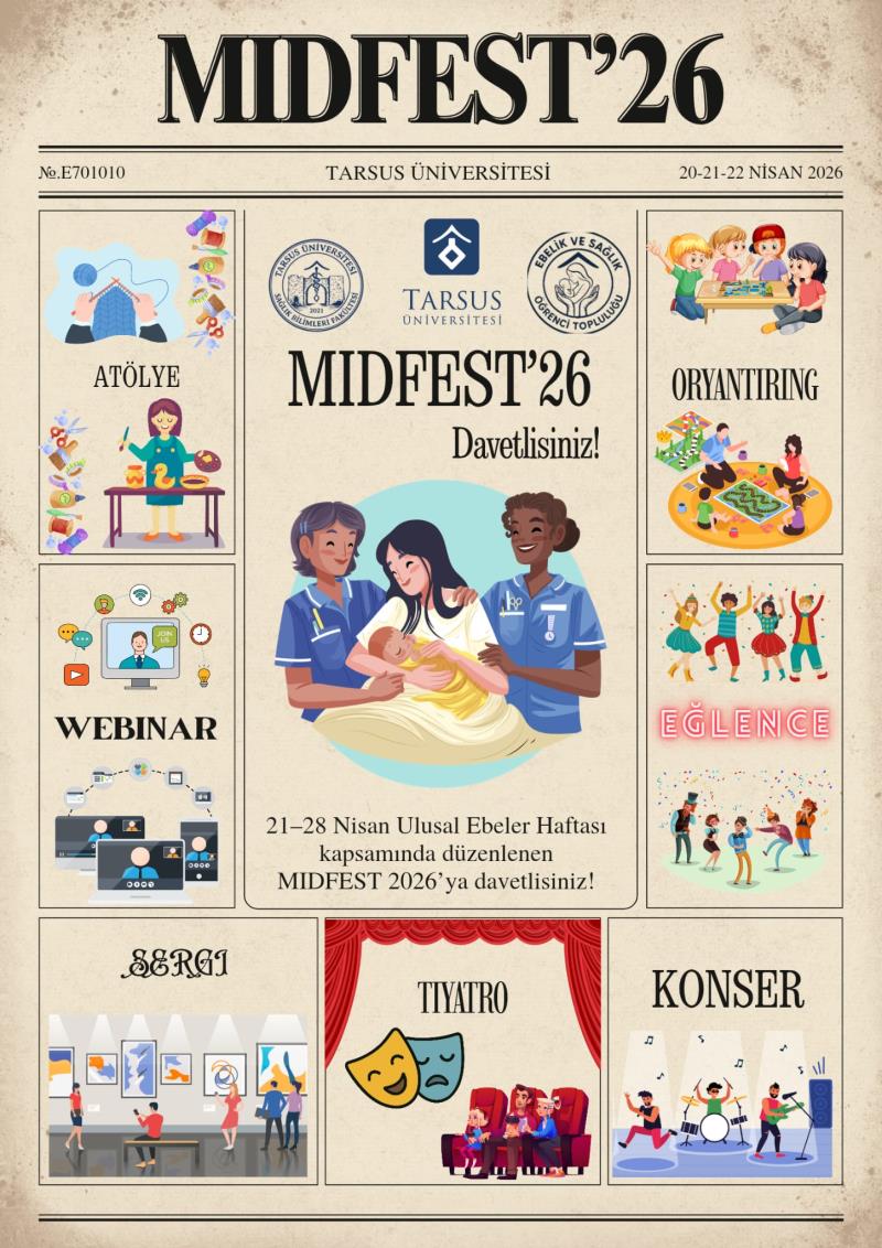 Ebelik Bölümünden “MidFest’26” Etkinliği (20-21-22 Nisan)